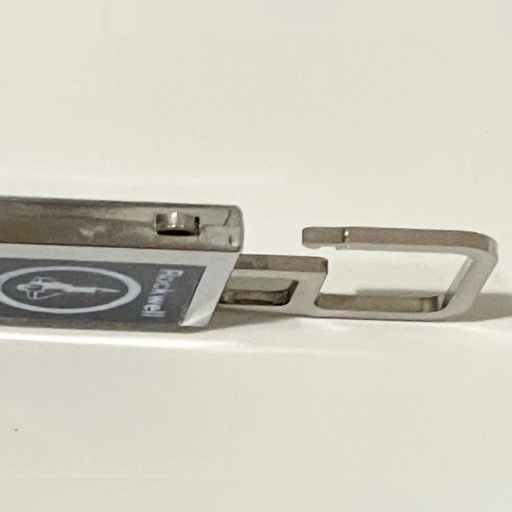 Rockwell STSOC vintage keyring fob.